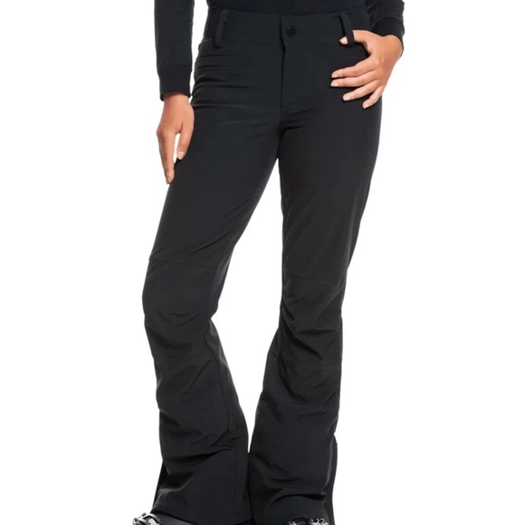 Roxy Creek Slim Fit Snow/Ski Pants Black - Picture 2 of 8